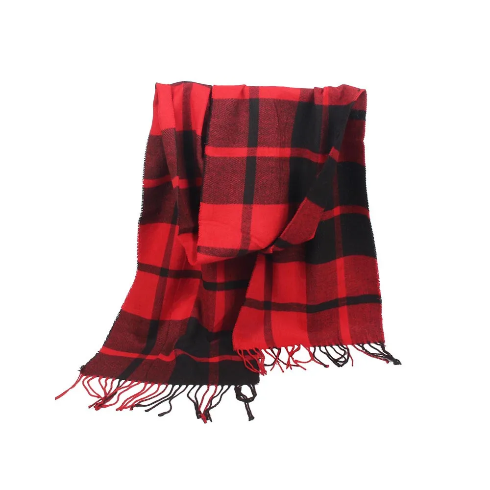 

2018 designer brand red women Tassels Shawl Striped Imitation silk Scarves Cashmere Rectangle Air Conditioner PSEPO4