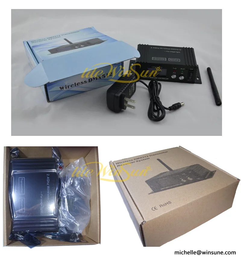 16gourps id 126channels Amplifier dmx512 wireless controller for stage lighting console