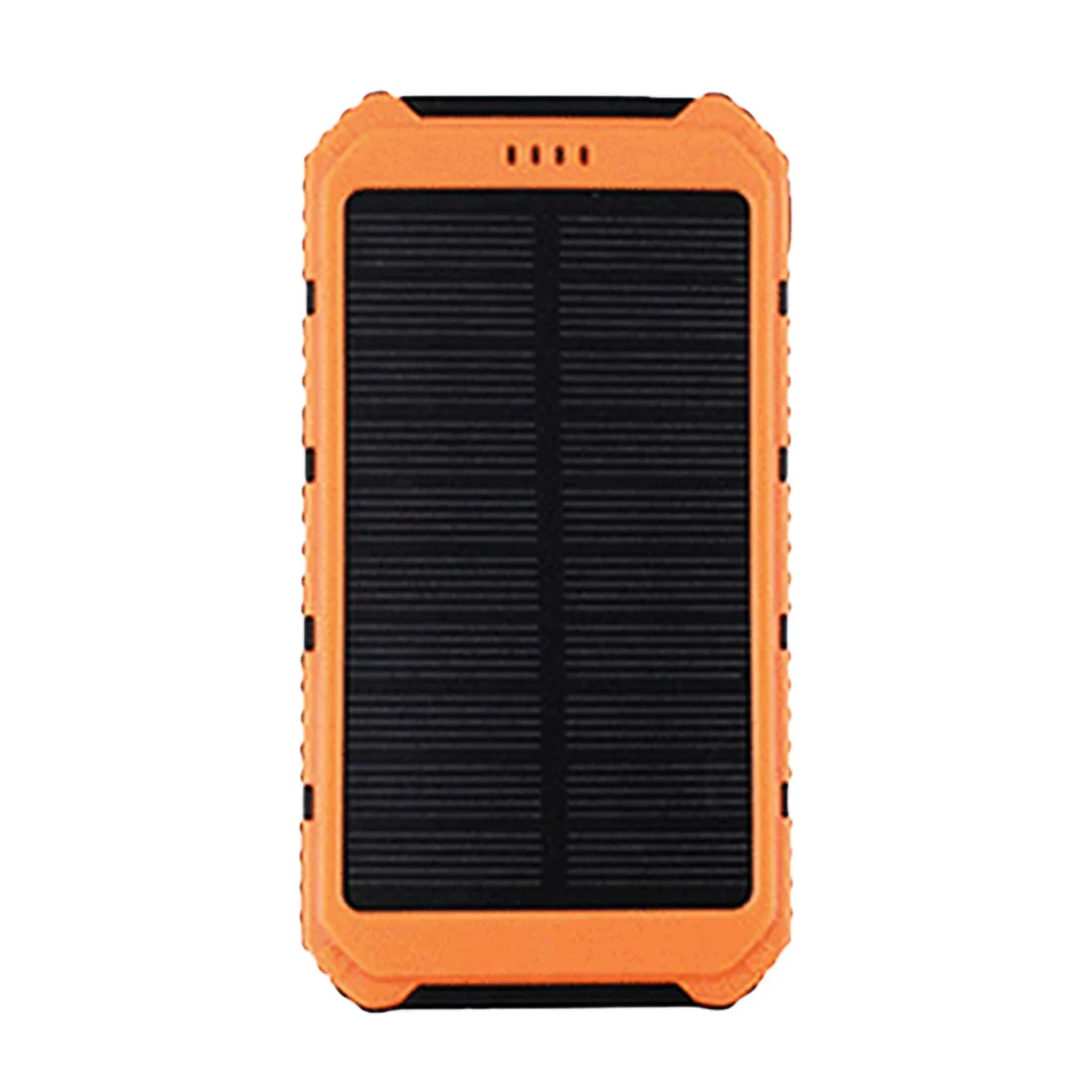 Новинка, портативная солнечная панель, солнечная батарея, внешний аккумулятор, 20000 мА/ч, большая емкость, зарядное устройство, универсальное солнечное зарядное устройство для мобильного телефона - Цвет: Orange
