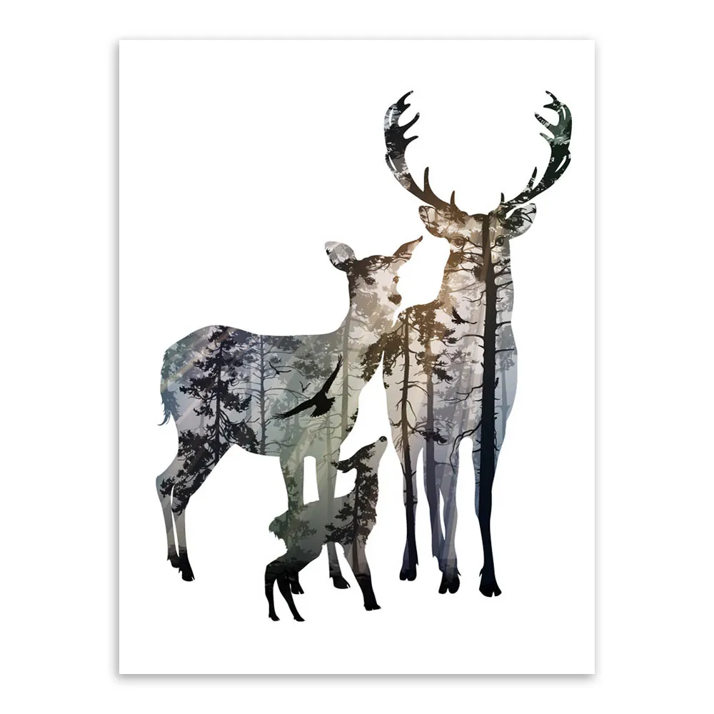 Hirschbilder Modern: A Modern Take on Classic Deer Art