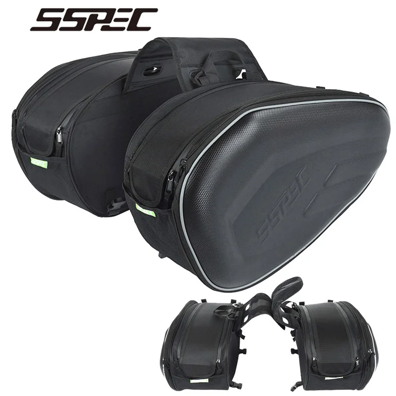 Motorcycle Bag Motorcycle Luggage Bag Carbon Fiber Saddle Bag For