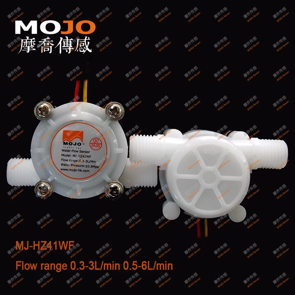 

2019 MJ-HZ41WF Micro meter Intelligent flow sensor 0.3-3l/min flow sensor high precision water dispenser G1/4"