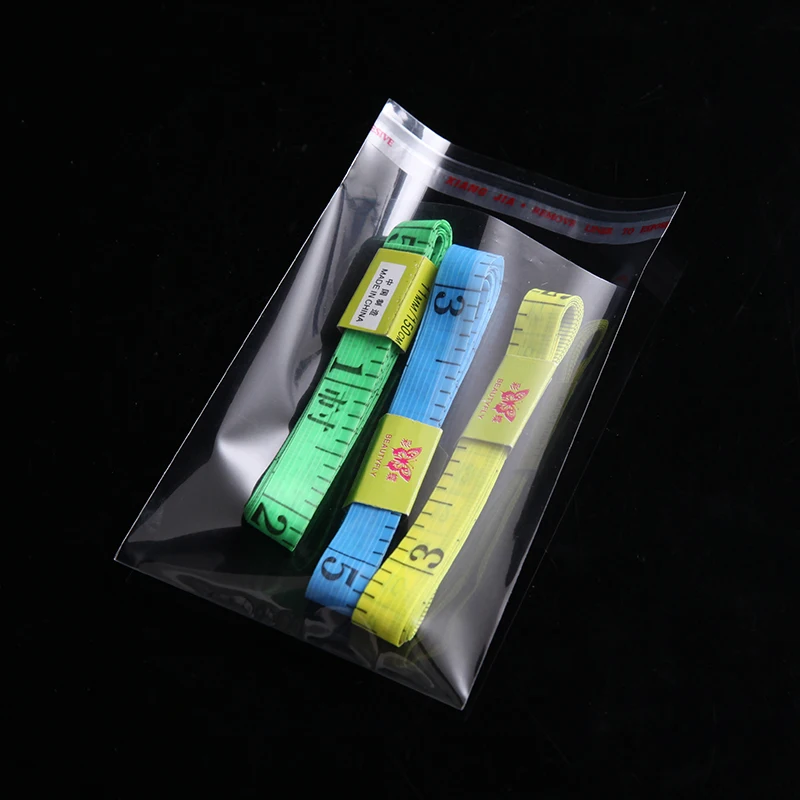 Прозрачная Самоклеящаяся целлофановая сумка для детей Diy вечерние сумки для конфет, печенья, подарочная упаковка, герметичный полиэтиленовый пакет