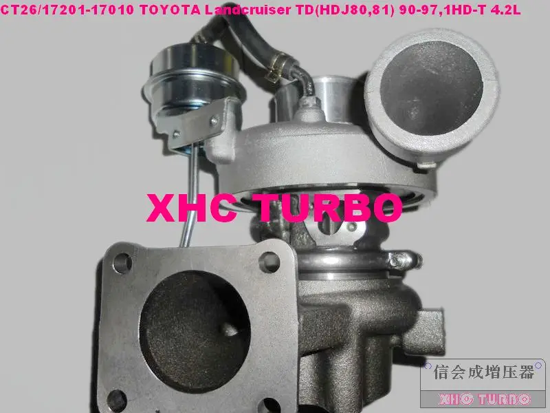 CT26 17201 17010 Турбонагнетатель для тoyota Landcruiser с турбодизельным двигателем, 1HD-T 4.2L 204HP 90-97
