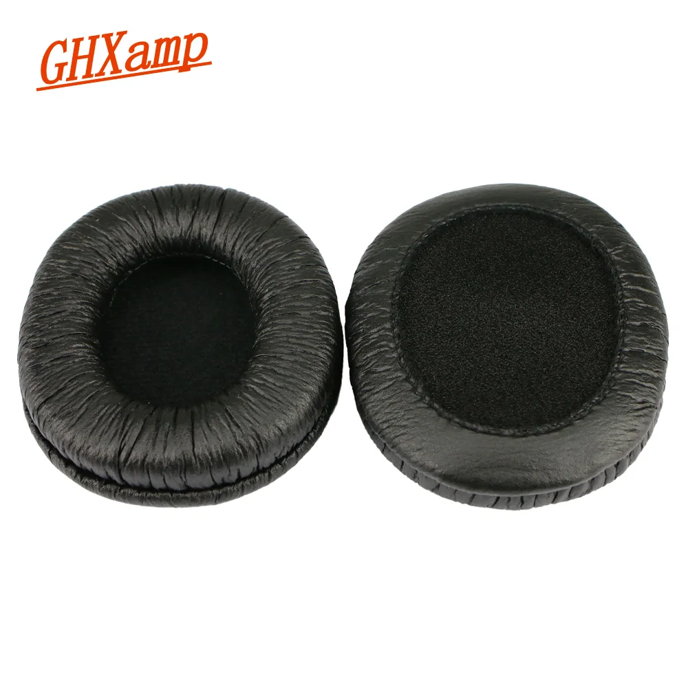 

GHXAMP Ear Pads Cushions for Headphones Universal 80*100mm Earphone Sponge Cover Replacement for Sony MDR-7506 V6 Headsets 2pcs