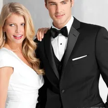 Лидер продаж черные мужские костюмы в деловом стиле на заказ, на заказ классические черные свадебные костюмы для мужчин, смокинги для жениха для мужчин