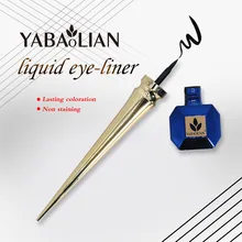 Водостойкая стойкая Черная Подводка для глаз жидкий карандаш для глаз Красота полная косметика для профессионального макияжа