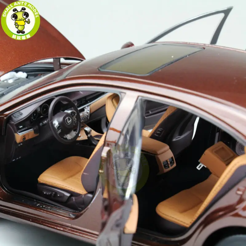 1/18 ES300 ES300H литая под давлением модель автомобиля Suv коллекция хобби подарки коричневый