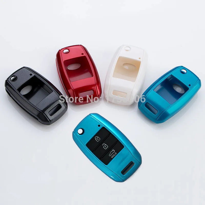 4 colors choice Car ABS key protective cover key case bag decoration