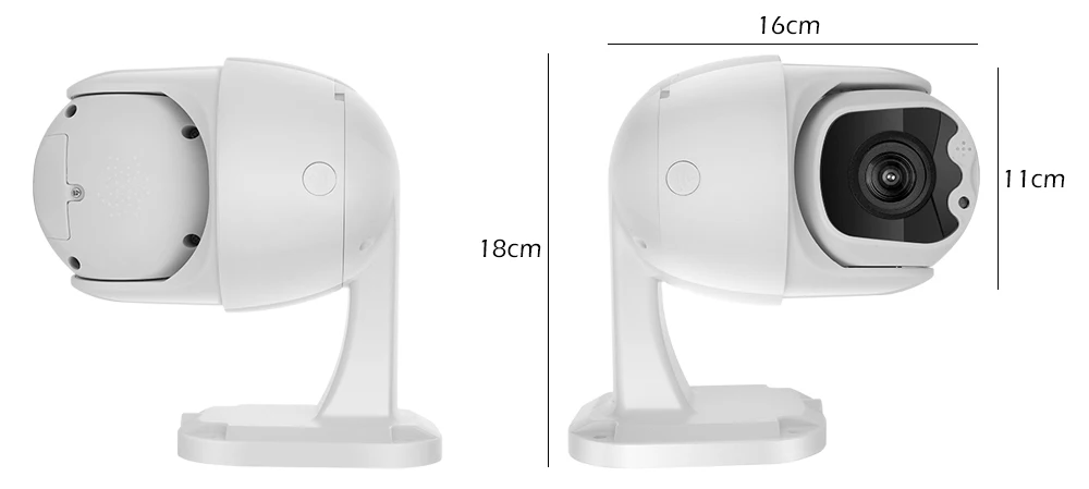 1080P 4xzoom ИК IP ptz wi-fi Скорость купол Камера Ночное видение WI-FI 2MP IP камера домашний уличный приложение