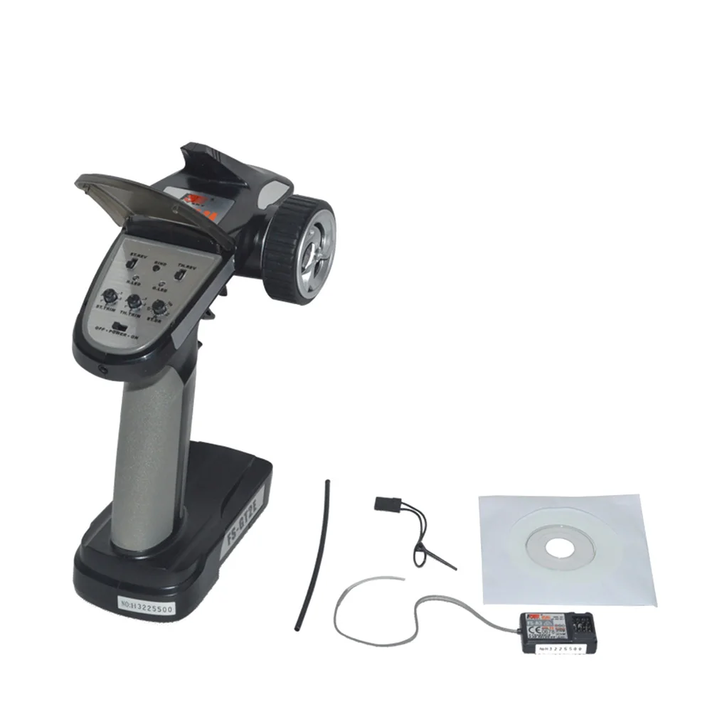 

Everlasting Flysky FS-GT2E 3CH 2.4GHz LED Transmitter Radio Control Receiver For RC Car Boat