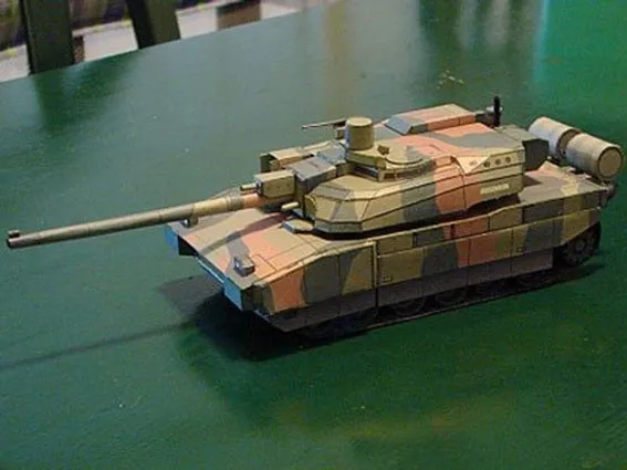 

Leclerc Battle Tanks DIY 3 D Paper Model