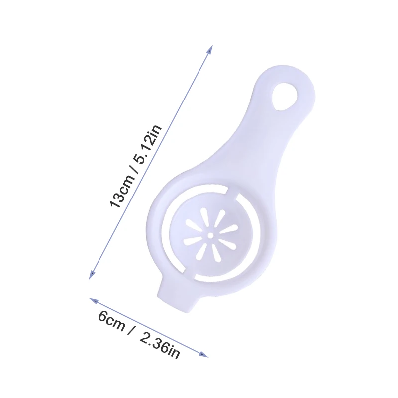 MOSEKO 2 шт пластиковый Яичный желток Белый сепаратор яичный разделитель кухонные инструменты для приготовления пищи