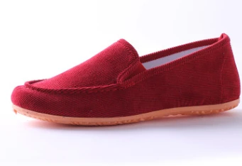 Мужская повседневная обувь на плоской подошве; дышащая парусиновая обувь для отдыха; обувь на плоской подошве для студентов; Новинка года; парусиновая обувь; размеры 39-45 - Цвет: red