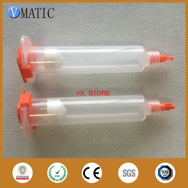 

Free Shipping Quality 55cc/ml Us Style Newest Dispenser Special Syringe With Stopper,End Cover, Dispensing Syringe With Piston