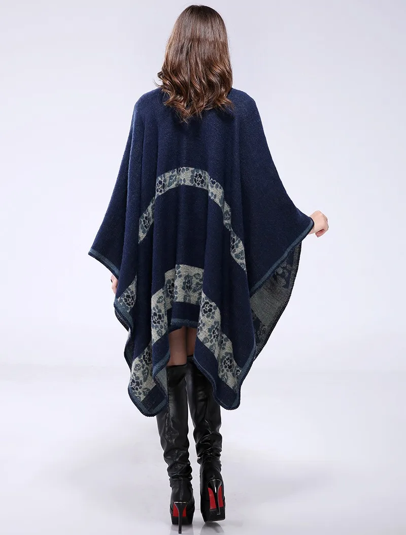 Модные длинные женские шарфы зимний Палантин из пашмины шерстяной кашемировый шарф дизайнерский палантин геометрический супер теплый шарф-одеяло
