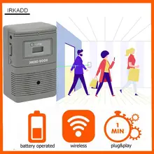 Счетчик для посетителей с функцией колокольчика для гостей беспроводной, не направленный счетчик для ног | счетчик двери | счетчик клиентов