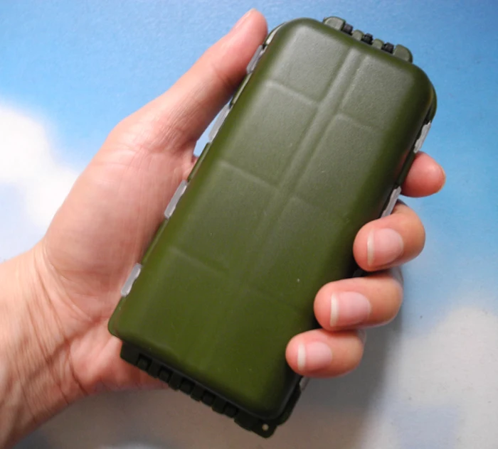 small fishing tackle box