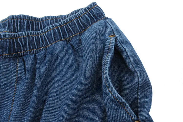 TUHAO шаровары Осень Зима размера плюс 4XL 5XL Свободные женские джинсы повседневные шаровары женские эластичные брюки PT17