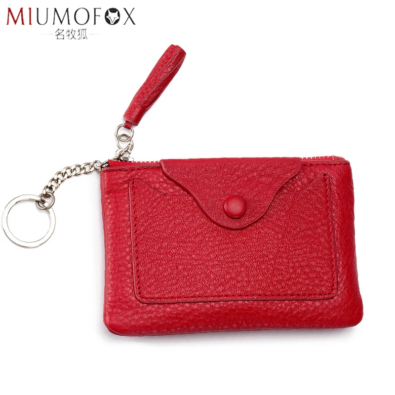 

Coin Purse for Women Genuine Leather Luxury Brand Slim Wallets Designer 2019 New Famous Brands Mini Wallet Simple Change Purse