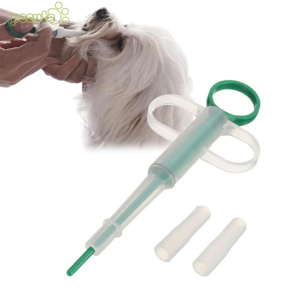

Pet Dog Cat Pill Gun Piller Shoot Pusher Dispenser Feeding Medication Syringe