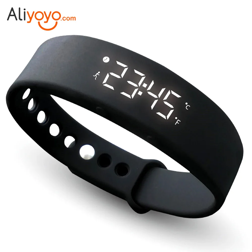 Smart Wristband W5 Smart Bracelet Sport Silicone Pedometer Sleep Fitness Tracker Smart Bands