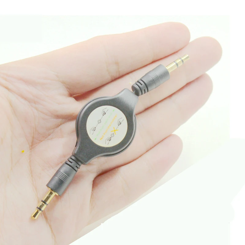Retractable aux line4