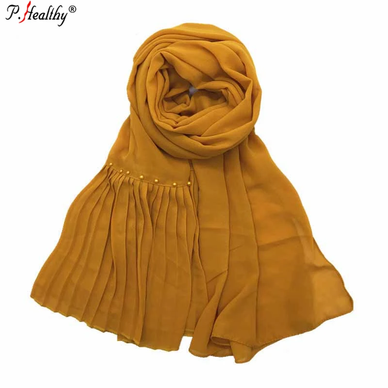 Scarf Shawl Branded Quality Chiffon Chiffon Hijab Large:180 x 70 cm Hijab
