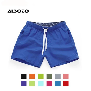 ALSOTO Pocket Quick Dry Swimming Shorts For Men Swimwear Man Swimsuit Swim Trunks Summer Bathing Beach Wear Surf Boxer Briefs