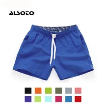 Alsoto bolso secagem rápida calções de natação para homens homem banho maiô troncos verão praia wear surf boxer briefs