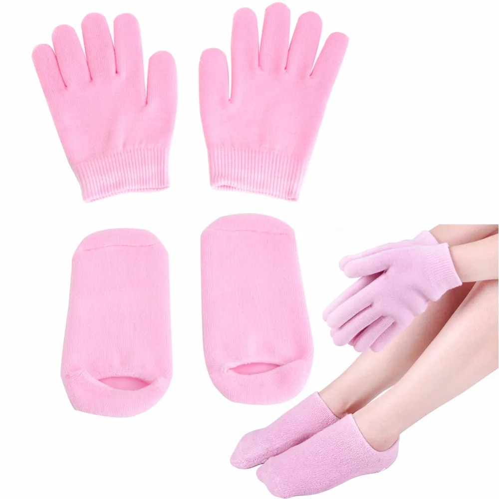 SPA Moisturising Gel Whiten Skin Gloves Socks Mask Dry Hard Skin Hand Foot Care