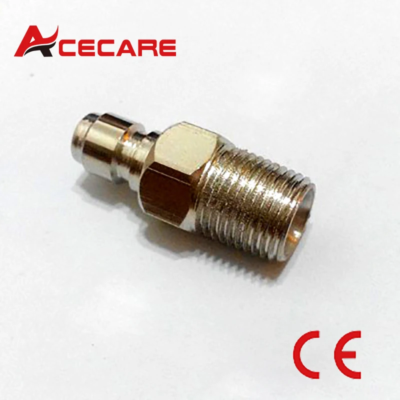 

Acecare Air Gun Airsoft PCP 8mm Male Quick Disconnect Fitting/Adaptor fill nipple 1/8 NPT Threads