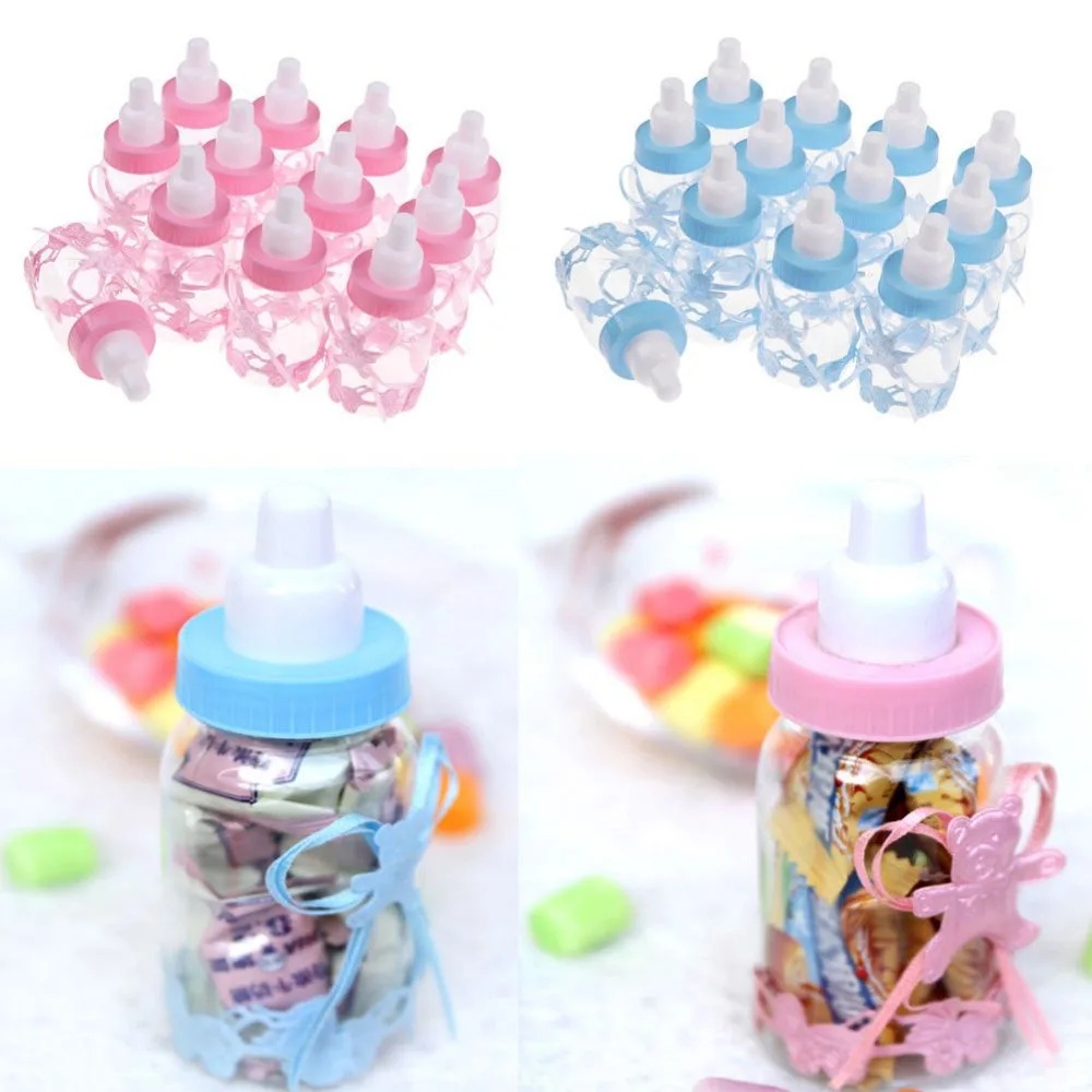 

5Pcs/Set Portable Mini Cute Packing Bow-Knot Pattern Cosmetic Candy Storage Bottle Bule/
