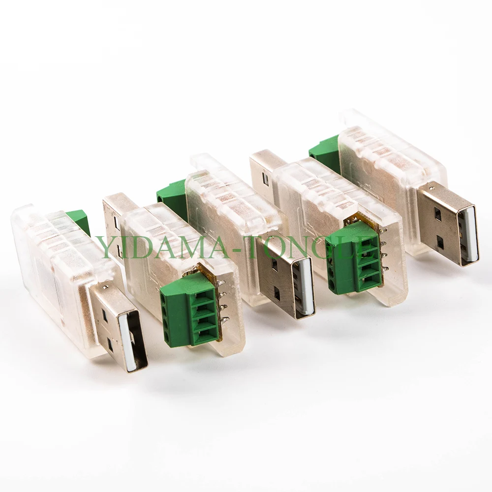 Адаптер USB RS485 переходник с подключением к 4 полюсной клеммной колодке FTDI rs485