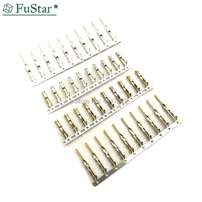 

2.54mm Dupont reed Dupont Jumper Wire 2.54 Dupont languette Connector Terminal Pins Crimp Femal Male Pin Gold and Tin Plating