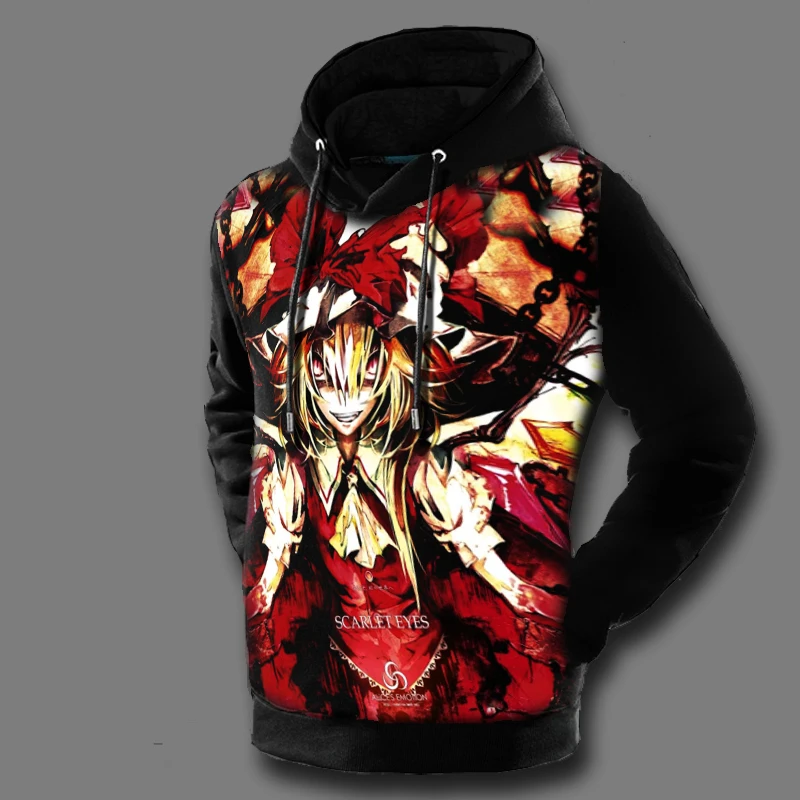

[XHTWCY] Anime Touhou Project Unisex Cosplay Winter Warm Hakurei Reimu Hoodie Coat Jacket