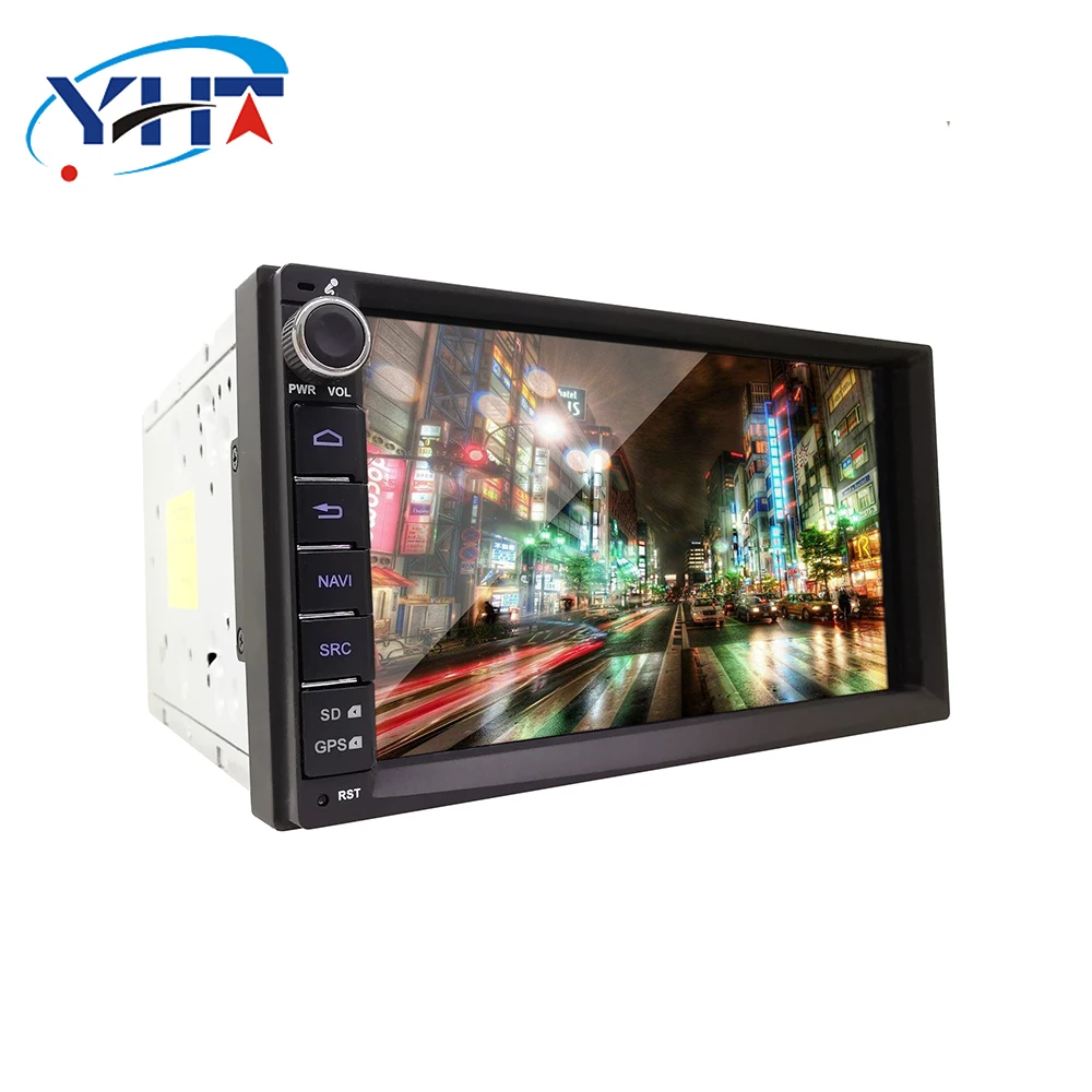 2din 7&quot inch Octa-Core 2+32G Android 8.1 Universal Car Radio DVD Player with Capacitive Touch Screen BT HD MirrorLink No CD |