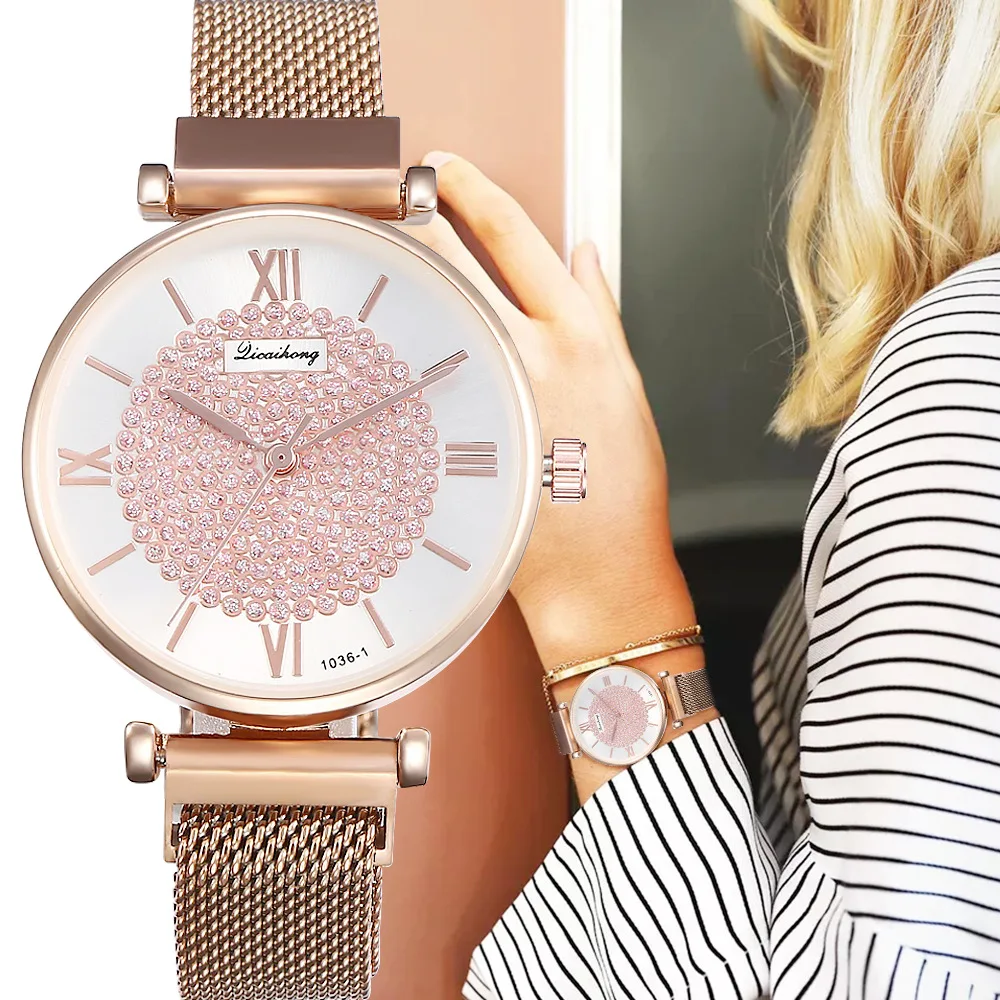 

Feminino Relogio 2019 Hot Sale Women Watches Luxury Crystal Female Wristwatch Fashion Ladies Watch Bayan Kol Saati Reloj Mujer