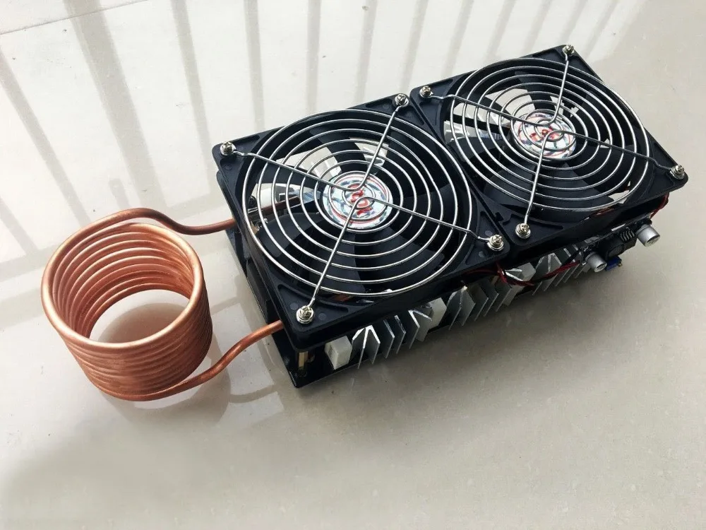 

2500W ZVS Induction Heating Board Module Flyback Driver Heater + Tesla Coil +Fan