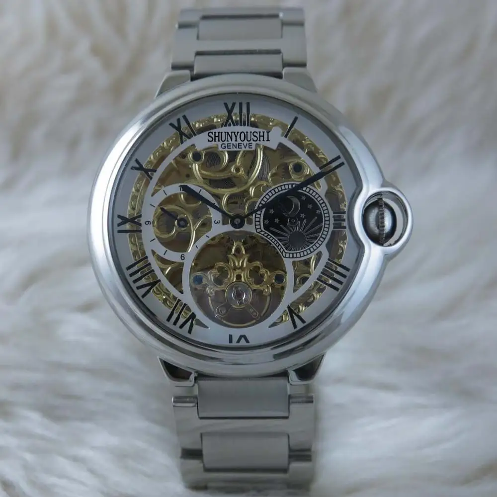 

A05229 Mens Watches Top Brand Runway Luxury European Design Automatic Mechanical Watch