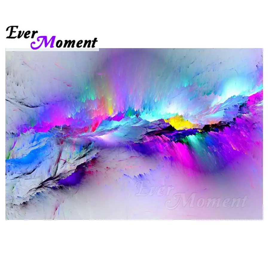 

Ever Moment Color Diamond Painting Cross Stitch Full Square Drill Picture Mosaic 5D DIY Diamond Embroidery Rhinestone S2F1362