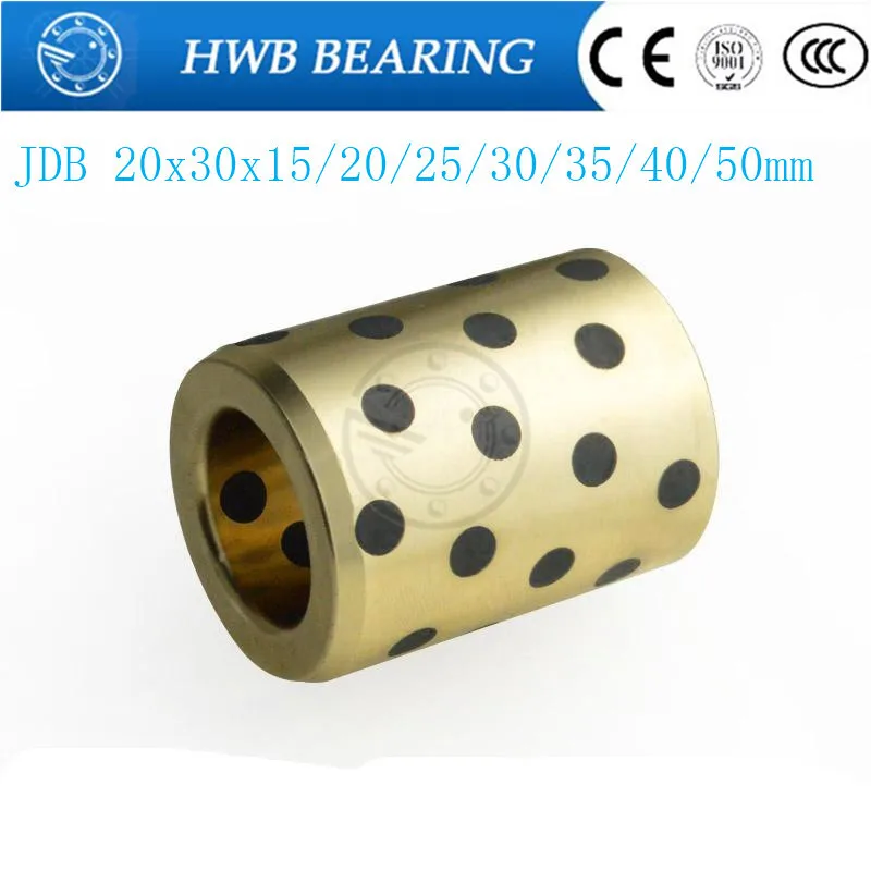 

linear graphite copper set bearing copper bushing JDB203015 JDB203020 JDB203025 JDB203030 JDB203035 JDB203040 JDB203050