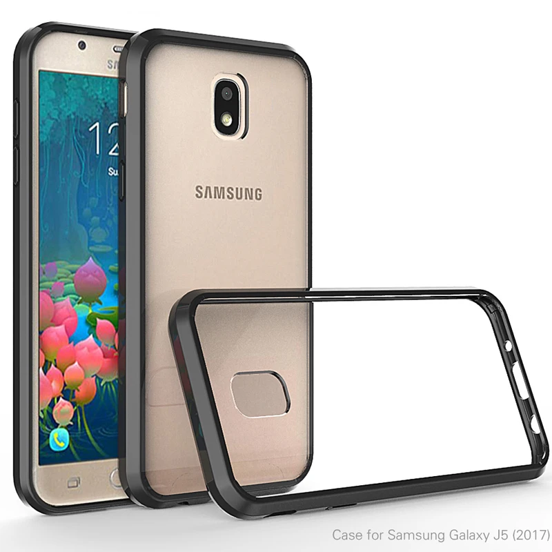 

for Samsung galaxy J5 2017 case soft bumper shell hybrid hard case for Samsung J5 2017 J5 Pro J530F transparent clear back cover