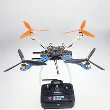 F08191-B DIY Дрон, Мультикоптер Модернизированный полный комплект S500-PCB 1045 3-пропеллер 4 оси Квадрокоптер НЛО RTF/ARF без Батарея/Зарядное устройство FS