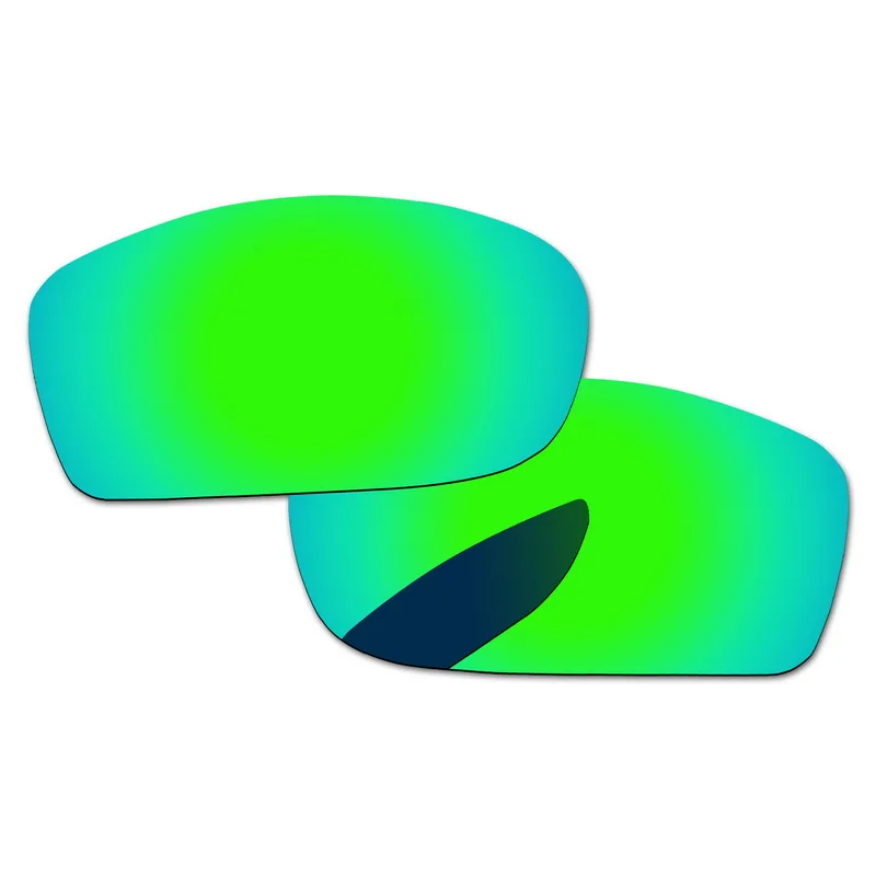 PapaViva поляризованные Сменные линзы для аутентичных Fives квадратные солнечные очки UVA и UVB Защита-несколько вариантов - Цвет линз: Emerald Green
