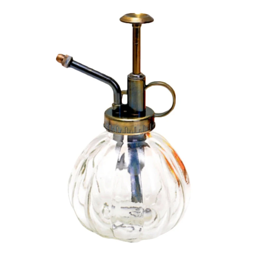 

IALJ Top 1 Pcs Spray Bottle Sprinkler System Retro Old Glass Spray Bottle Watering Succulents Plants Indoors 9x16cm white