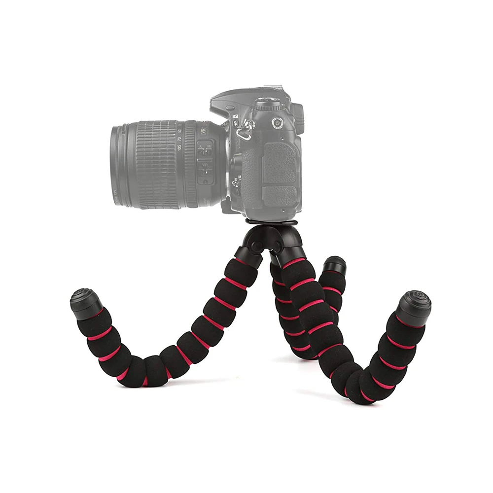 Максимальный размер Губка Гибкий Осьминог штатив для GoPro Hero Yi экшн-камера/светодиодная видеокамера свет смартфон SLR DSLR камеры планшет