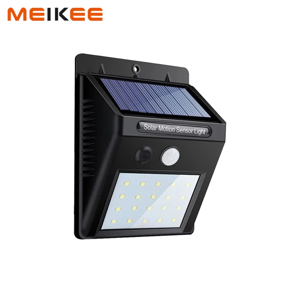 

Motion Sensor Solar Light Outdoor Security Light Solar Powered Flood Light IP65 Waterproof Wall Mounted LED Solar Lamp