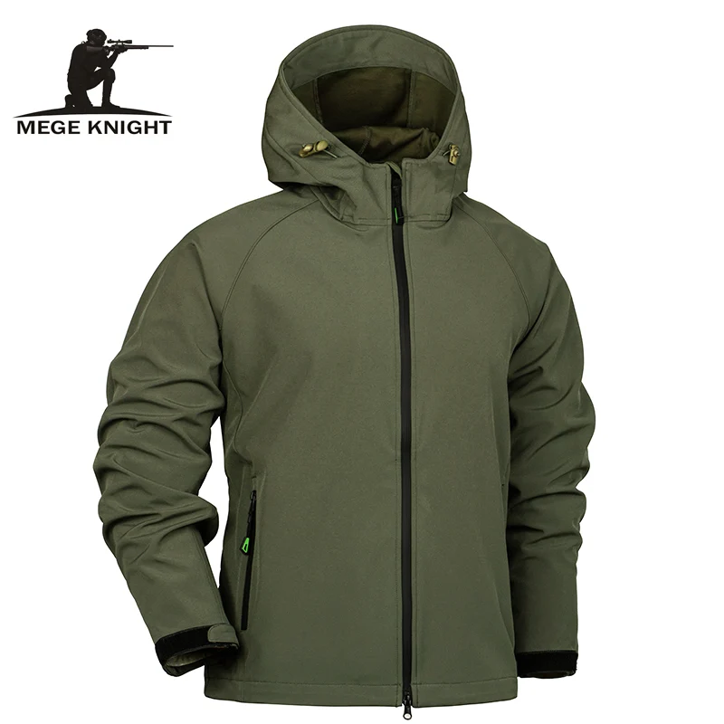 Mege брендовая мужская весенне-летняя военная куртка камуфляжная армейская одежда с капюшоном камуфляжные мужские ветровки Мужская Повседневная Верхняя одежда