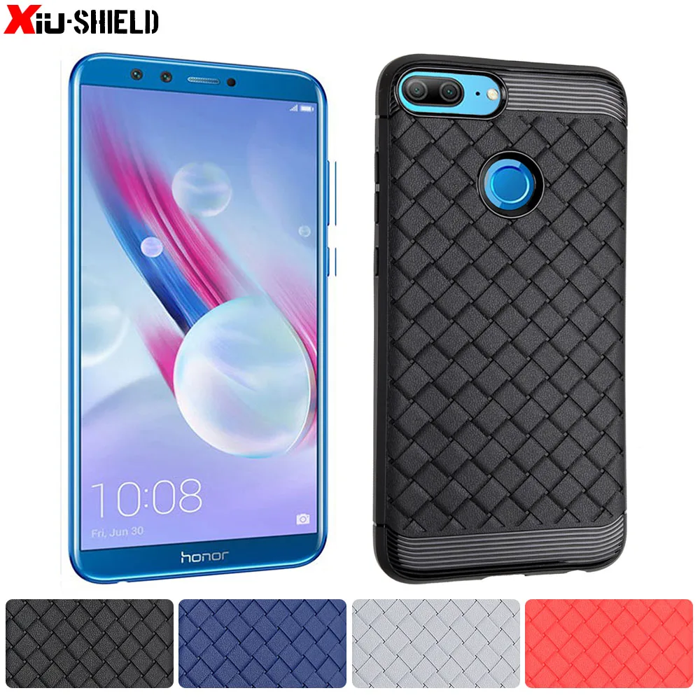 

Weave Style Silicone Case for Huawei Honor 9 Lite LLD-L31 LLD L31 Case TPU Phone Cover for Huawei Honor9 Lite LLDL31 Bumper